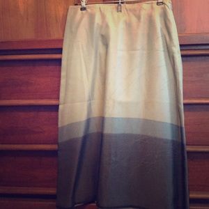 Ann Taylor LOFT Silk Skirt Size 6